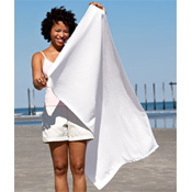310 Towels Plus by Anvil Hemmed Promotional Beach Towel 