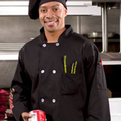 C10P Chef Coat with Pearl Buttons