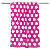 C3060P Carmel Towel Company - Polka Dot Velour Beach Towel