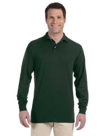 437ML JERZEES Adult Long-Sleeve Jersey Polo with SpotShield