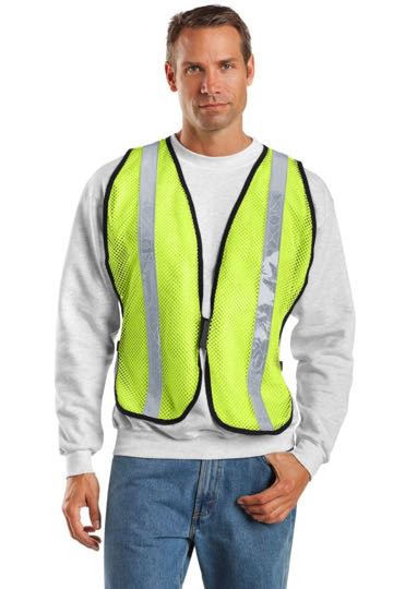 SV02 Port Authority® - Mesh Safety Vest